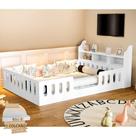 Cama Casal Helo com Nicho e Kit D28 Divaloto para Quarto Infantil com Design Funcional - Branco