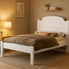 Cama Casal Iris Tradicional Reforçada mdf moderna para quarto Cama Casal Iris Tradicional Reforçada mdf moderna para quarto