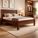 Cama Casal Irlanda Cacau