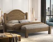 Cama casal isis 100% mdf para colchão 188x138 cm - sofisticada - basoto