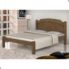Cama Casal Maciel Castanho Fosco