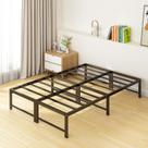 Cama Casal, Marco de Ferro 35 cm A x 156 cm L x 207 cm C, Estrutura de Cama Resistente, Plataforma de Metal de Tamanho Casal