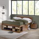 Cama Casal Multifuncional Madeira Maciça Irara CabeCasa MadeiraOriginals Caramelo Cama Casal Multifuncional Madeira Maciça Irara CabeCasa MadeiraOriginals Caramelo