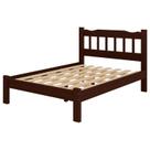 Cama Casal New Perola Madeira Maciça Cor Castanho