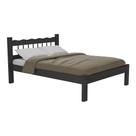 Cama Casal Para Colchão 128/138X188Cm Capri Cr4140 Preta Cama Casal Para Colchão 128/138X188Cm Capri Cr4140 Preta