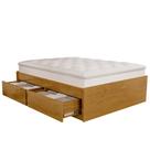 Cama Casal Queen Base Box Madeira Maciça Com 4 Gavetas 160cm Líbano B07 Mel - Lyam Decor Cama Casal Queen Base Box Madeira Maciça Com 4 Gavetas 160cm Líbano B07 Mel - Lyam Decor