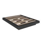 Cama Casal Quen Suspensa Grafite MDP 162x202x25,5cm Zurique Art In Móveis Cama Casal Quen Suspensa Grafite MDP 162x202x25,5cm Zurique Art In Móveis