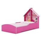 Cama Casinha Infantil Pink Gelius