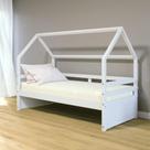 Cama Casinha Slim RB Branco Housin