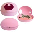 Cama Casinha Toca Grande Caminha Casa Para Gatos Pets Com Almofada Super Suspensa Macia Modelo Rede Redinha Redonda Brinquedo Cama Casinha Toca Grande Caminha Casa Para Gatos Pets Com Almofada Super Suspensa Macia Modelo Rede Redinha Redonda Brinquedo