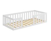 Cama Cercadinho De Chão Solteiro Branco Nemargi