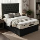 Cama Com Baú Casal E Cabeceira + Colchão Cloud Luckspuma Colchão Bege - Baú E Cabeceira Escolher Cor No Chat Cama Com Baú Casal E Cabeceira + Colchão Cloud Luckspuma Colchão Bege - Baú E Cabeceira Escolher Cor No Chat