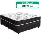 Cama Conjugada Benfica Espuma D33 Preto V-Tech