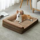 Cama de cachorro BFPETHOME ortopédica impermeável para cães grandes
