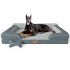 Cama de cachorro CWAWZ XXL para cães extra grandes: gel de resfriamento ortopédico