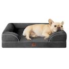 Cama de cachorro EHEYCIGA, espuma viscoelástica ortopédica, impermeável para médio porte Cama de cachorro EHEYCIGA, espuma viscoelástica ortopédica, impermeável para médio porte