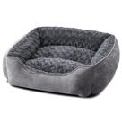 Cama de cachorro JOEJOY retangular cinza para cães pequenos, médios e grandes