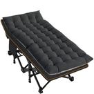 Cama de Camping Dobrável XXL LILYPELLE 198 x 81 x 46 cm, Alta Resistência Cama de Camping Dobrável XXL LILYPELLE 198 x 81 x 46 cm, Alta Resistência
