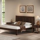 Cama de Casal 112cm X 210cm em Madeira Maciça Modena