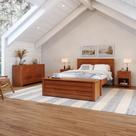 Cama De Casal Em Madeira Macica Madma