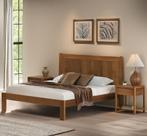 Cama de Casal em Madeira Maciça Modena