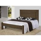 Cama De Casal Gabrielli Móveis Riviera 130x140cm Mdp