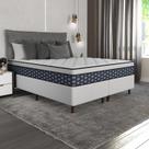Cama de Casal King 193x203 com Colchão Molas Ensacadas Cama King Box Casal Umaflex