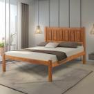 Cama de Casal Maria Madeira Maciça Linha Sucupira/Angelim Cera Natural