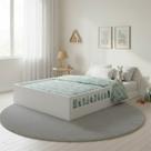 Cama de Casal Montessoriana com Lastros MDF Afetto 016 Completa Móveis Cama de Casal Montessoriana com Lastros MDF Afetto 016 Completa Móveis
