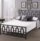 CAMA DE CASAL QUEEN 158x198 AÇO ESTILO INDUSTRIAL ESTRUTURA REFORÇADA CA01