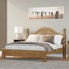 Cama de Casal Queen Size Madeira Maciça Naipe Freijó - G74 - Gran Belo