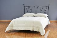 Cama de Ferro Princesa Viúva - Sem Peseira - Preto fosco