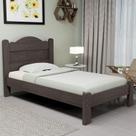 Cama de Solteiro 100% MDF 107,5x94cm Alice Marrom/Mocaccino Cama de Solteiro 100% MDF 107,5x94cm Alice Marrom/Mocaccino