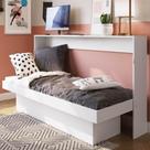 Cama de Solteiro Articulada 195,6cm com Prateleira e Nichos