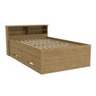 Cama de Solteiro D270B Kappesberg 2 gavetas Freijó