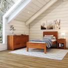 Cama de Solteiro em Madeira Maciça Madma ArteMobili
