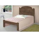 Cama De Solteiro Iris Castanho - Cambel Móveis