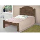 Cama De Solteiro Iris castanho - Cambel Móveis