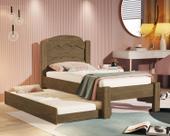 Cama De Solteiro Lais Com Cama Auxiliar - Envio Imediato!