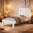Cama De Solteiro Para Quarto Apartamento Tradicional Sofia Estilo Moderna Com Pés