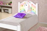 Cama de solteiro unicórnio