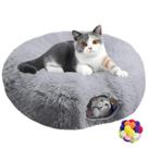 Cama de túnel Cat Naielfopet Indoor com tapete para árvore de Natal