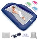 Cama de Viagem Infantil Inflável Sleepah com Trilho de Segurança
