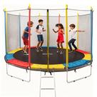 Cama Elástica Infantil Pula Pula Trampolim 3,05 M Colorida Cama Elástica Infantil Pula Pula Trampolim 3,05 M Colorida
