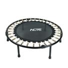 Cama Elástica Jump Dobrável 32 Molas Trampolim Profissional E39 Suporta até 120kg Preto/Bronze Acte