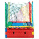 Cama elástica+piscina de bolinhas-2 produtos em 1-quadrada