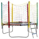 Cama Elástica Pula Pula 3,05m Black PapiBrink c/ Pé Borracha