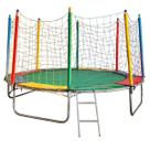Cama Elástica Pula Pula de 3,05m Grande Resistente Que Suporta Até 150 kg