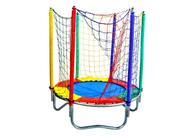 Cama elastica pula pula redondo para todas as idades - meninos e meninas - jogos e diversão para familia