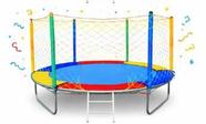 Cama Elástica Pula Pula Trampolim 2,30m Nacional Premium